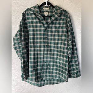 Plaid LL Bean Button Down